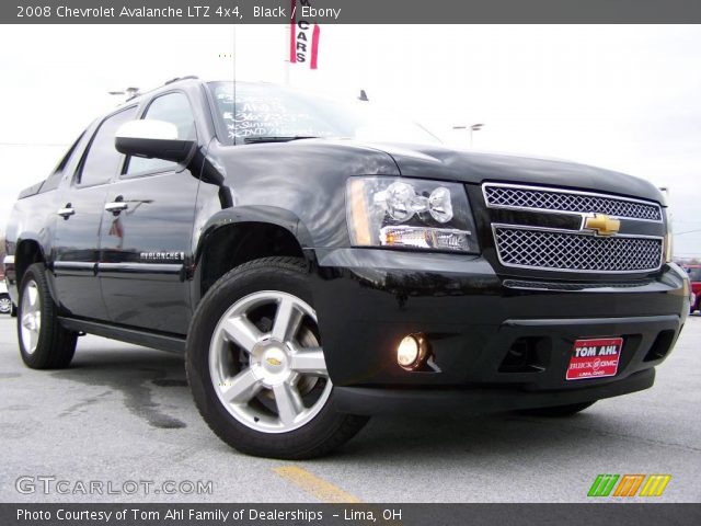 2008 Chevrolet Avalanche LTZ 4x4 in Black