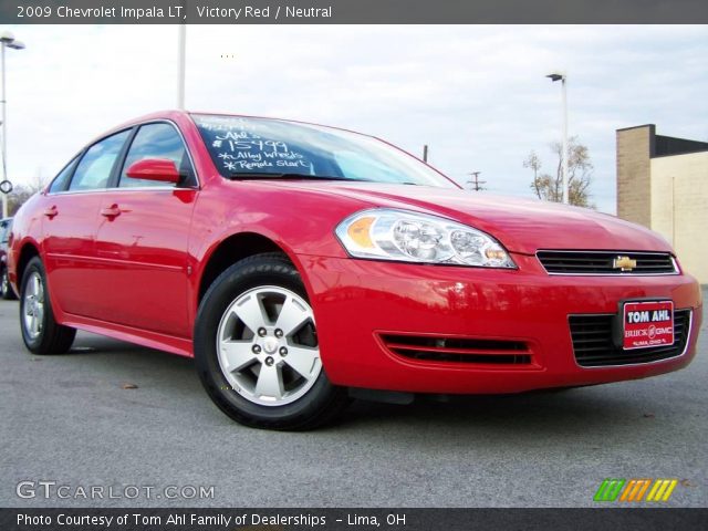 2009 Chevrolet Impala LT in Victory Red