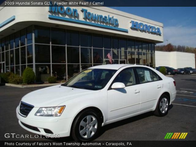 2009 Hyundai Sonata GLS in Powder White Pearl