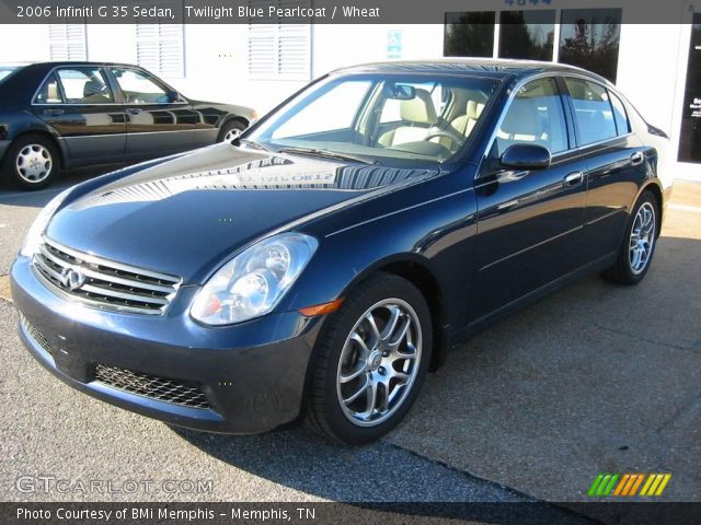 2006 Infiniti G 35 Sedan in Twilight Blue Pearlcoat