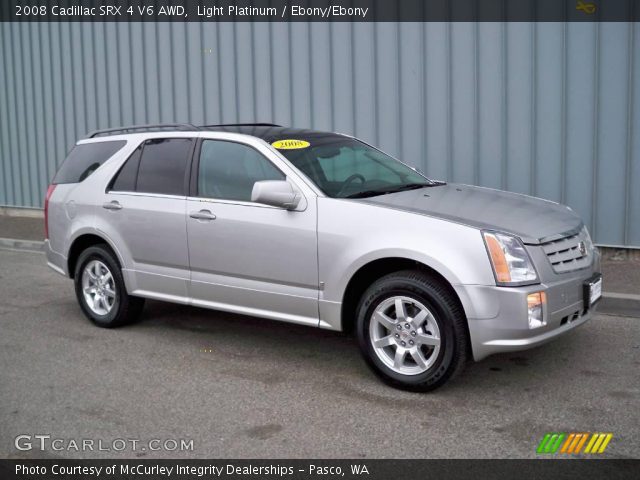 2008 Cadillac SRX 4 V6 AWD in Light Platinum