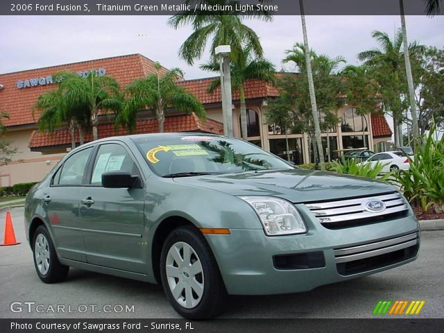2006 Ford Fusion S in Titanium Green Metallic