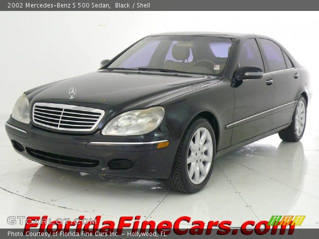 2002 Mercedes-Benz S 500 Sedan in Black