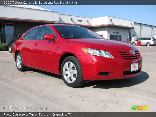 2009 Toyota Camry LE in Barcelona Red Metallic