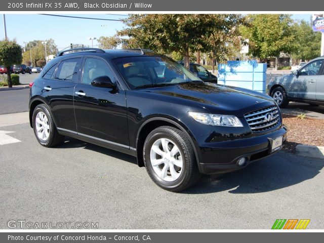 2005 Infiniti FX 35 AWD in Black Obsidian