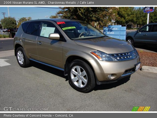 2006 Nissan Murano SL AWD in Chardonnay Metallic