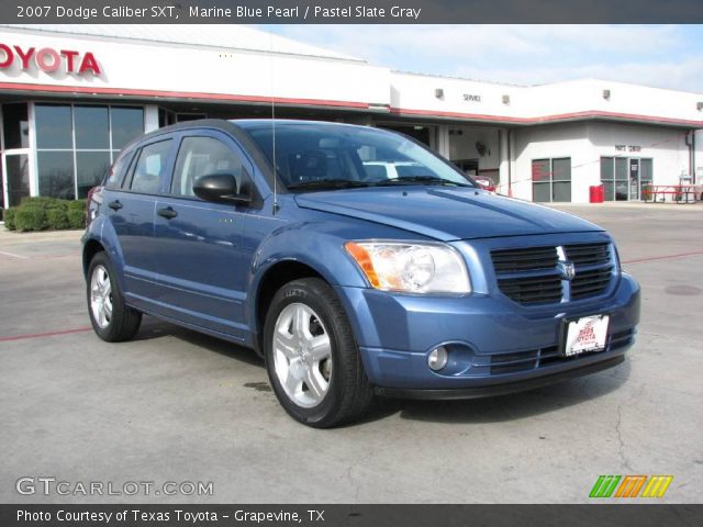 2007 Dodge Caliber SXT in Marine Blue Pearl