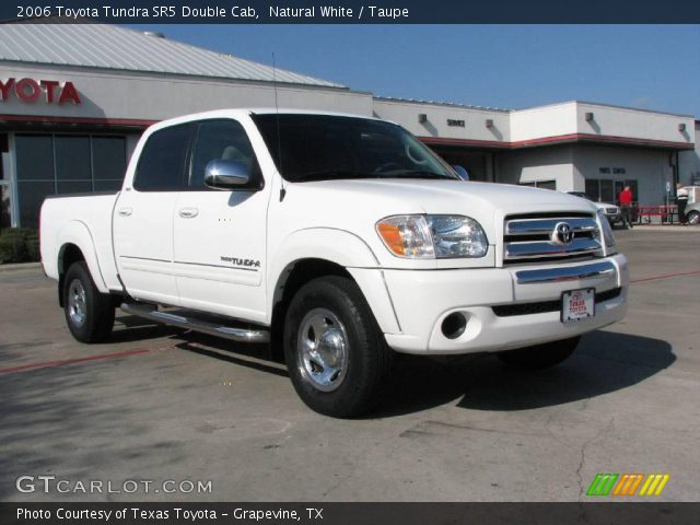 2006 Toyota Tundra SR5 Double Cab in Natural White