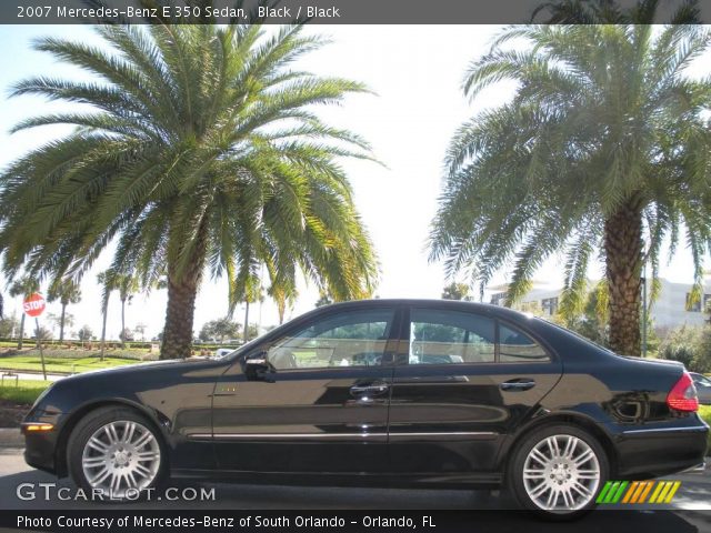 2007 Mercedes-Benz E 350 Sedan in Black