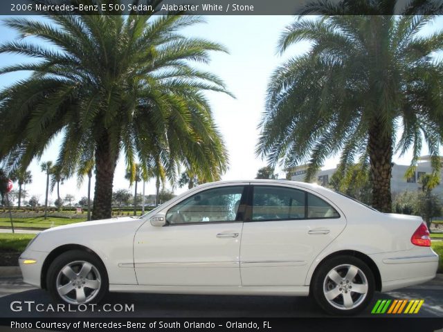 2006 Mercedes-Benz E 500 Sedan in Alabaster White