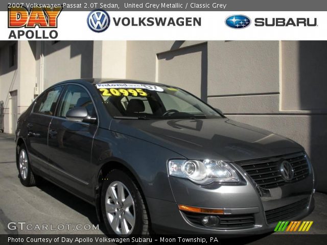 2007 Volkswagen Passat 2.0T Sedan in United Grey Metallic