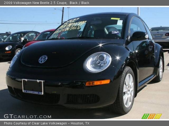 2009 Volkswagen New Beetle 2.5 Coupe in Black