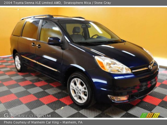 2004 Toyota Sienna XLE Limited AWD in Stratosphere Mica