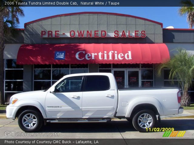 2006 Toyota Tundra Limited Double Cab in Natural White