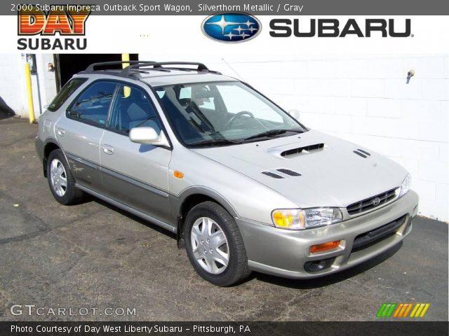 2000 Subaru Impreza Outback Sport Wagon in Silverthorn Metallic
