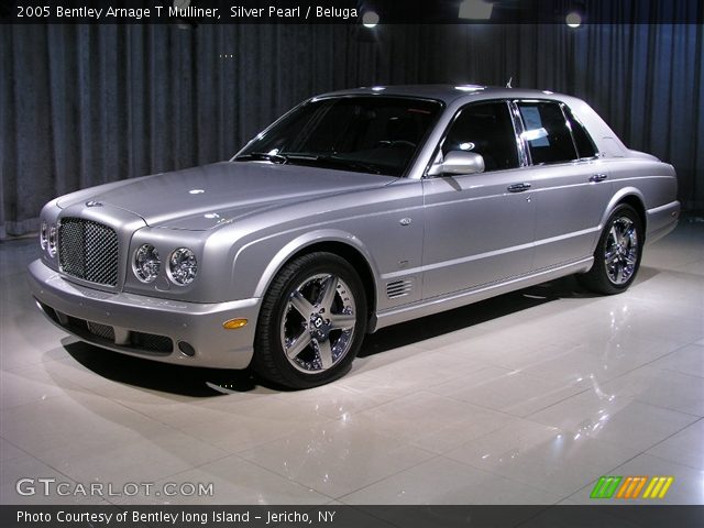 2005 Bentley Arnage T Mulliner in Silver Pearl