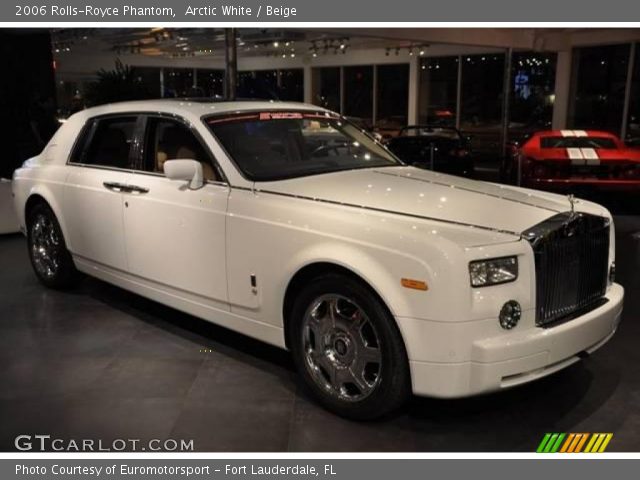 Arctic White - 2006 Rolls-Royce Phantom - Beige Interior | GTCarLot.com -  Vehicle Archive #21004859