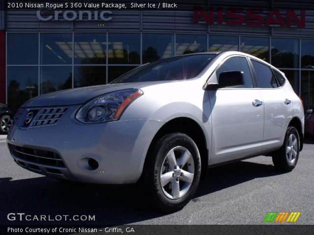 2010 Nissan Rogue S 360 Value Package in Silver Ice