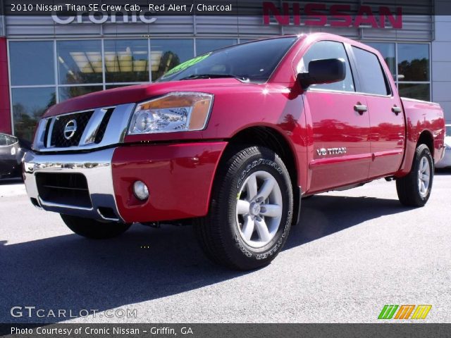 2010 Nissan Titan SE Crew Cab in Red Alert