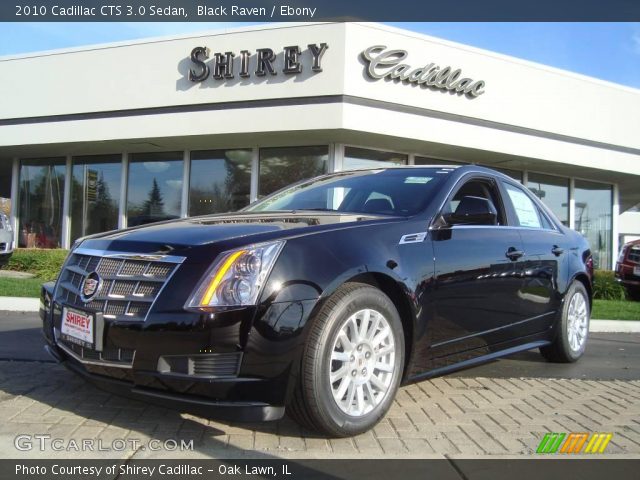 2010 Cadillac CTS 3.0 Sedan in Black Raven