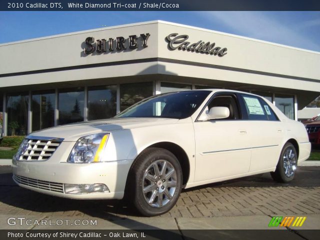 2010 Cadillac DTS  in White Diamond Tri-coat