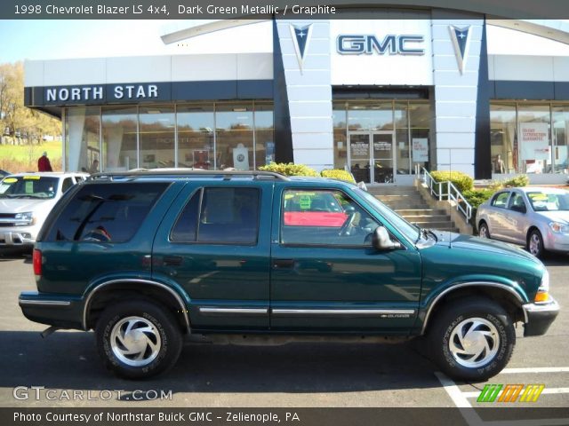 1998 Chevrolet Blazer LS 4x4 in Dark Green Metallic