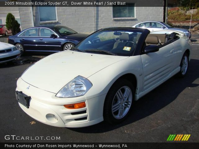 2005 Mitsubishi Eclipse Spyder GT in Dover White Pearl