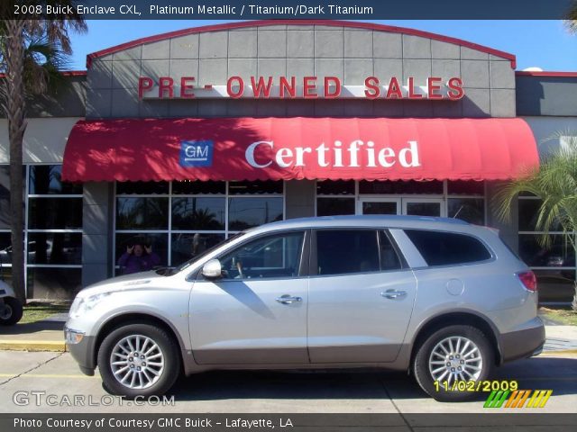 2008 Buick Enclave CXL in Platinum Metallic