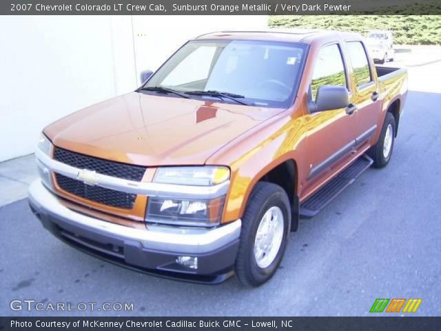 2007 Chevrolet Colorado LT Crew Cab in Sunburst Orange Metallic