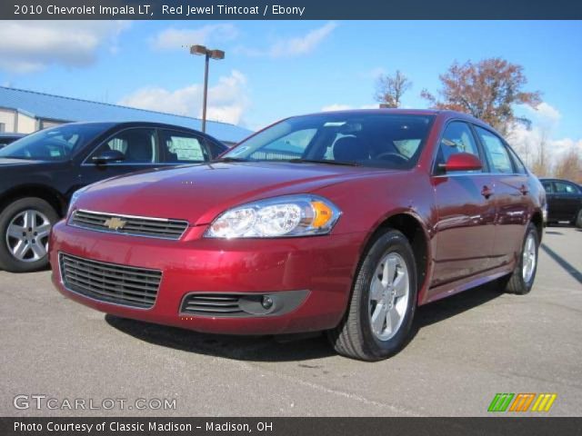 2010 Chevrolet Impala LT in Red Jewel Tintcoat