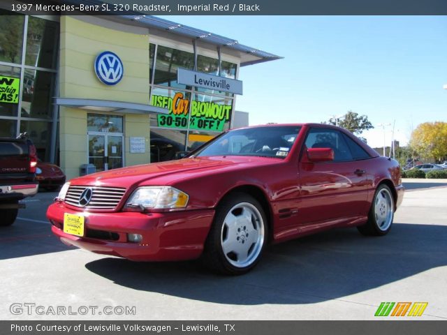 1997 Mercedes-Benz SL 320 Roadster in Imperial Red