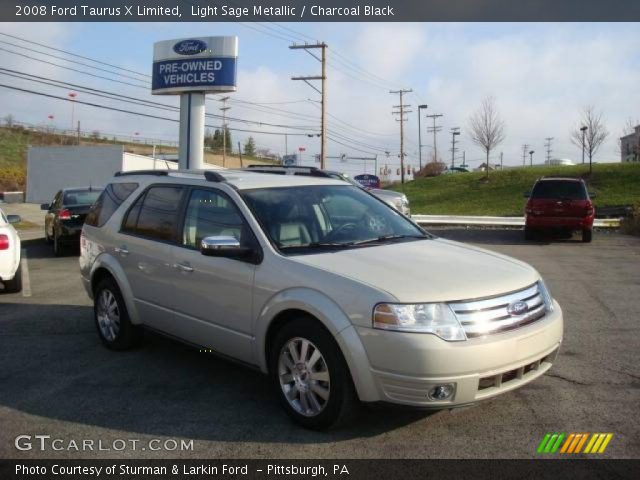 2008 Ford Taurus X Limited in Light Sage Metallic