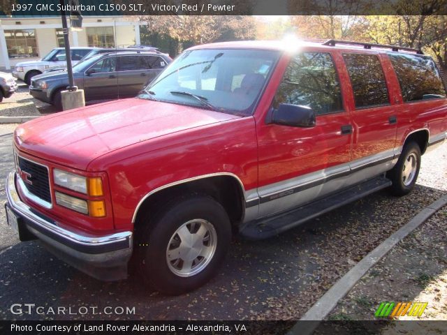 1997 GMC Suburban C1500 SLT in Victory Red