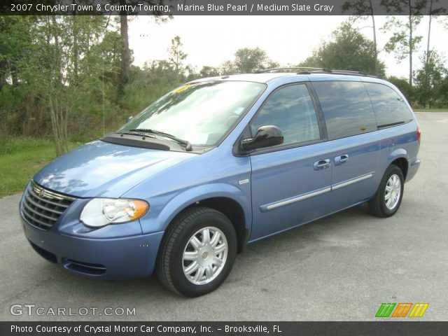 2007 Chrysler Town & Country Touring in Marine Blue Pearl