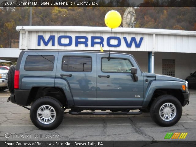 2007 Hummer H3  in Slate Blue Metallic