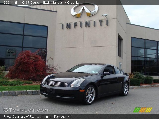 2004 Infiniti G 35 Coupe in Black Obsidian
