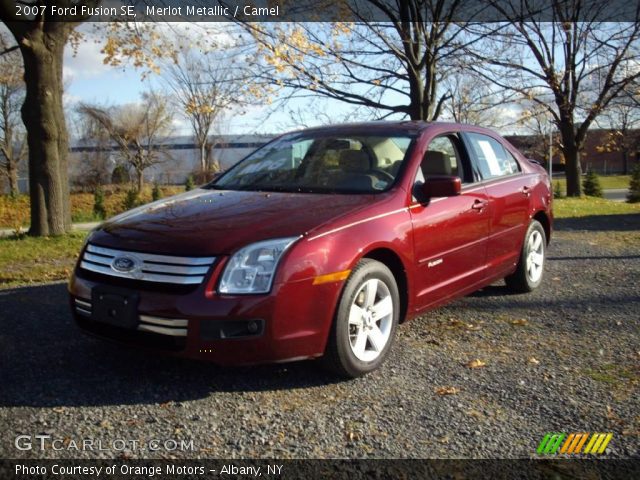 2007 Ford Fusion SE in Merlot Metallic