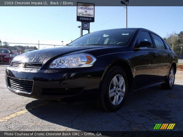 2009 Chevrolet Impala LS in Black
