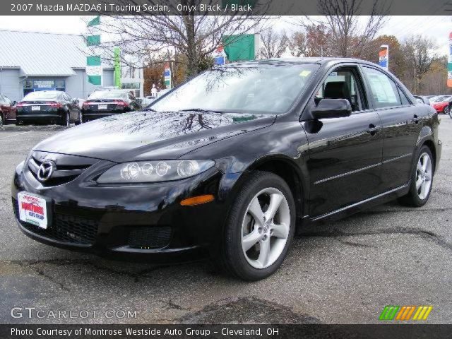 2007 Mazda MAZDA6 i Touring Sedan in Onyx Black