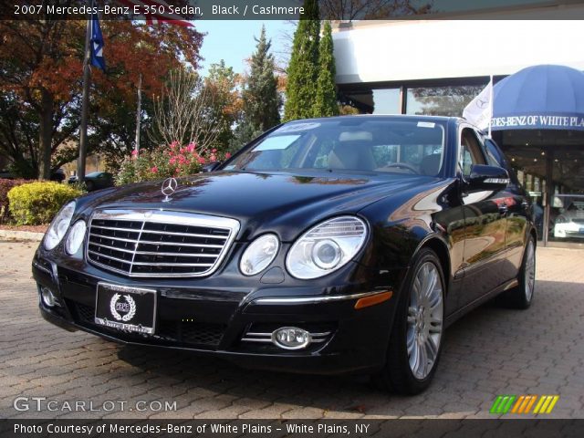 2007 Mercedes-Benz E 350 Sedan in Black