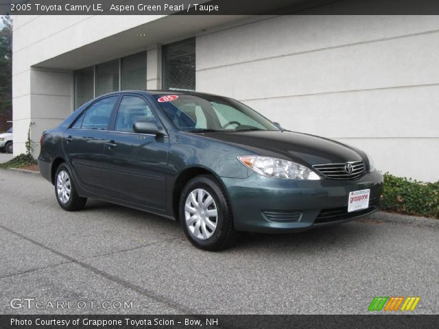 2005 Toyota Camry LE in Aspen Green Pearl
