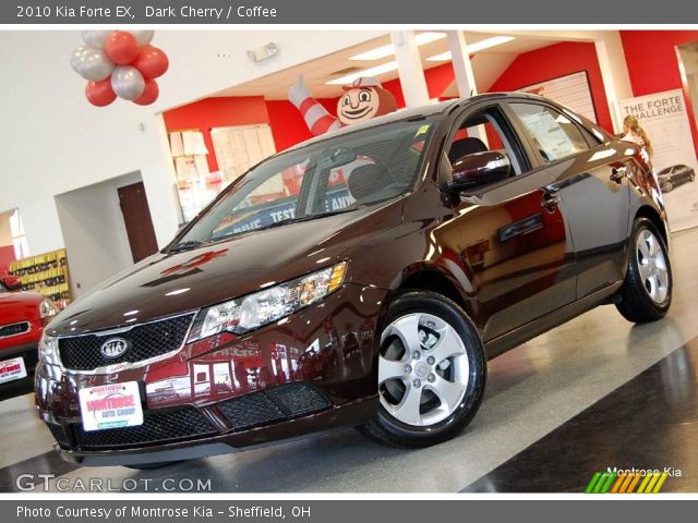 2010 Kia Forte EX in Dark Cherry