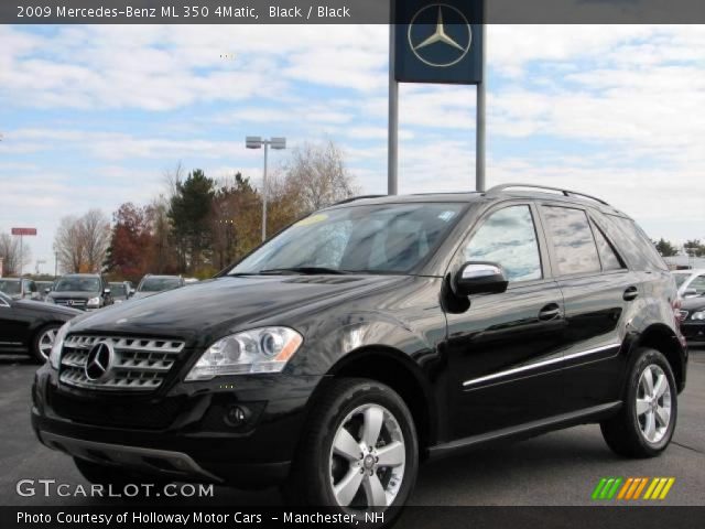 2009 Mercedes-Benz ML 350 4Matic in Black