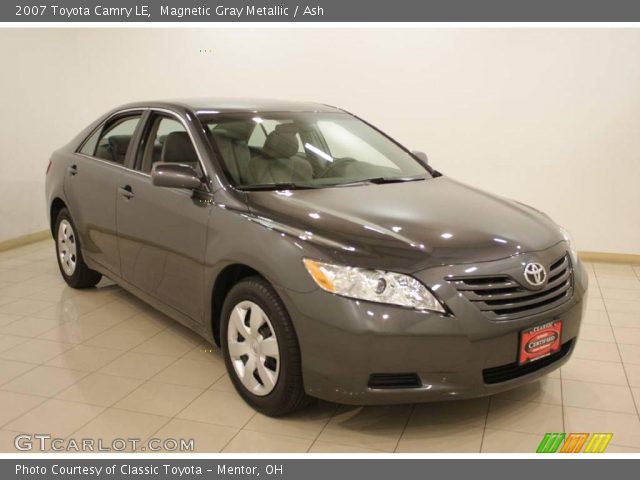 2007 Toyota Camry LE in Magnetic Gray Metallic