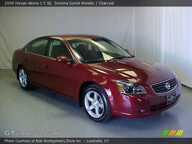 2006 Nissan Altima 3.5 SE in Sonoma Sunset Metallic