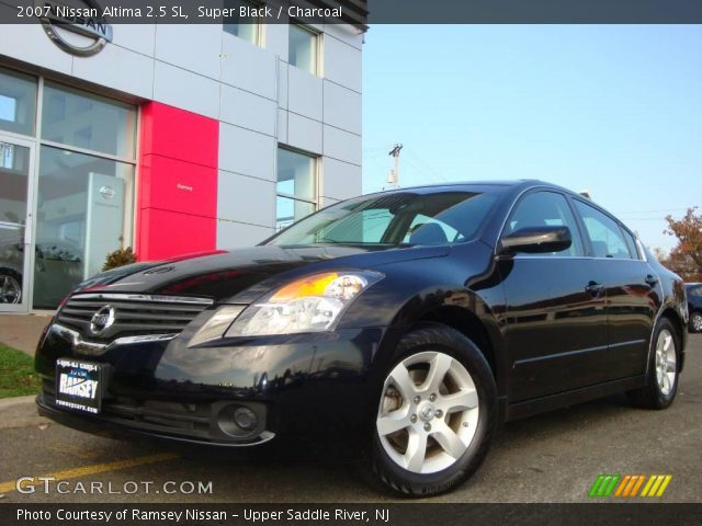 2007 Nissan Altima 2.5 SL in Super Black