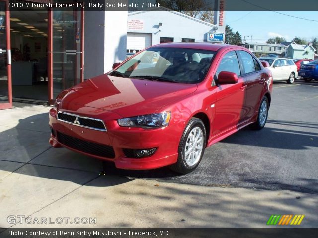 2010 Mitsubishi Lancer ES in Rally Red Metallic