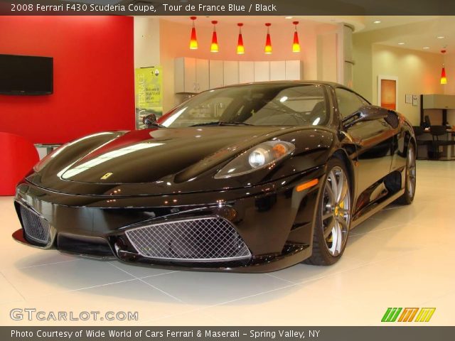2008 Ferrari F430 Scuderia Coupe in Tour de France Blue