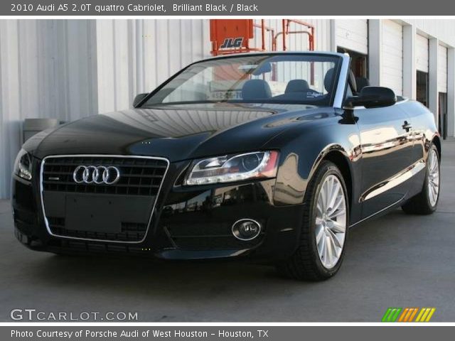 2010 Audi A5 2.0T quattro Cabriolet in Brilliant Black