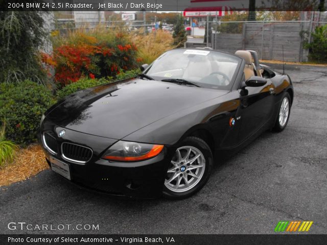 2004 BMW Z4 2.5i Roadster in Jet Black